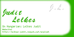 judit lelkes business card